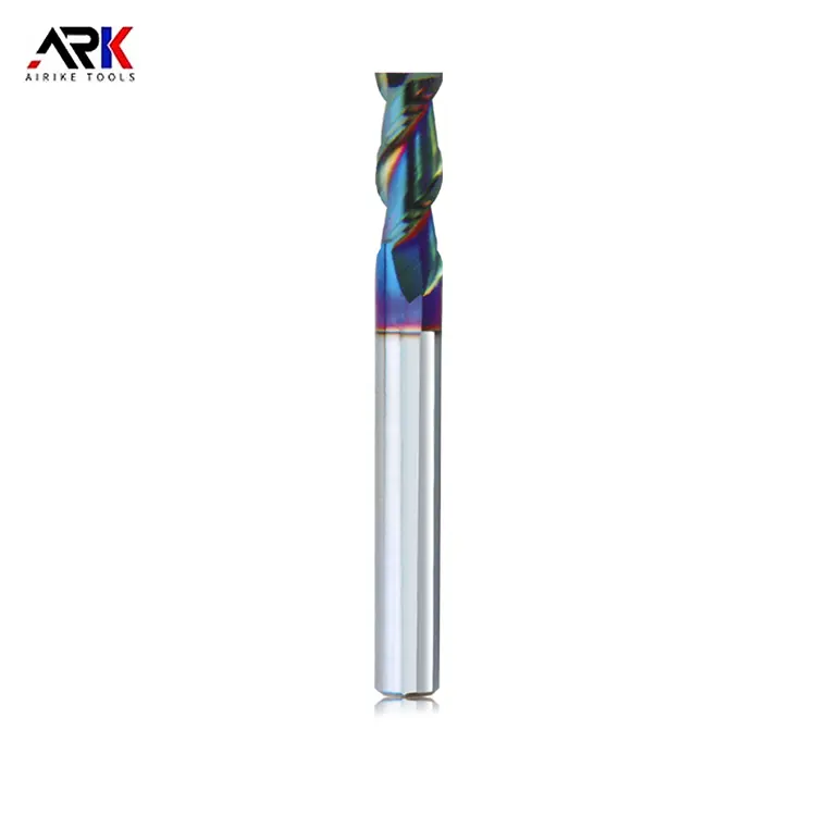 Kilang akhir aluminium 2-edge